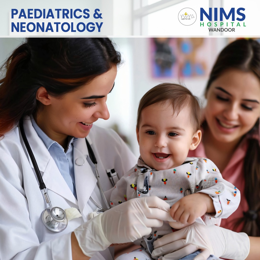 Child Specialist examining a young patient